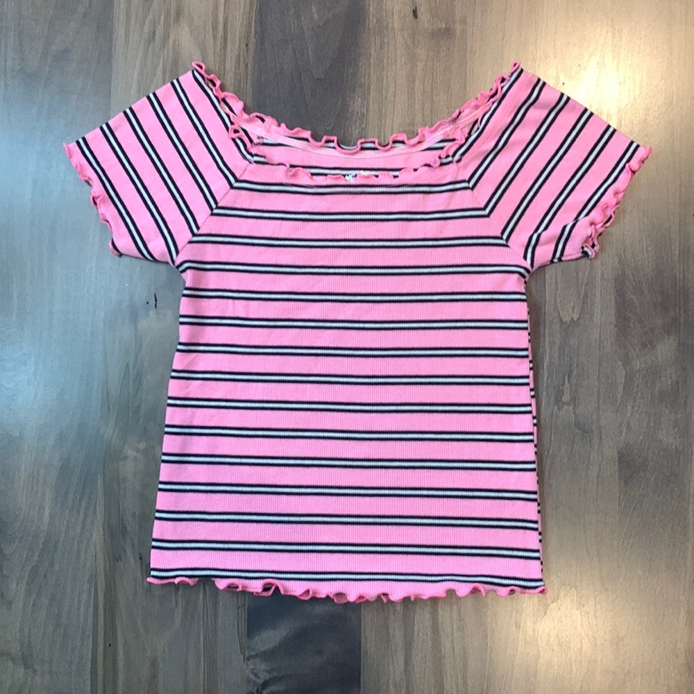 Justice Off the Shoulder Top